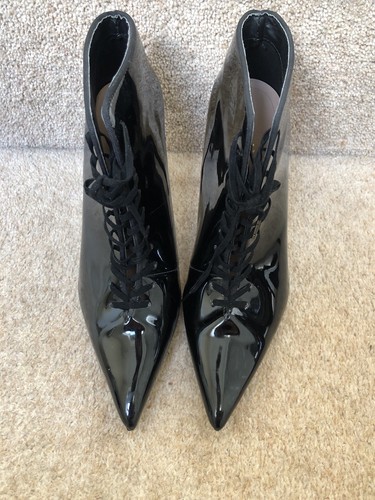 Zara black ankle boots - zara,