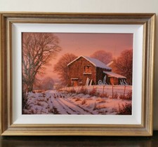 Edward Hersey Original Oil On Board