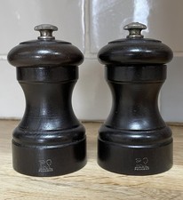 Peugeot France 2x Wooden Salt