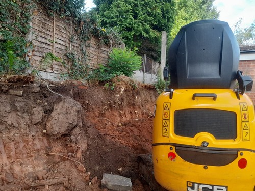 Mini digger hire micro ton - mini, 1