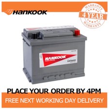 Hankook XV65 Leisure Battery Dual Purpose 12V 65Ah for Caravan, Boat & Motorhome