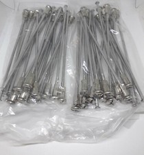 BSA A10 A50 A65 STAINLESS SPOKE AND NIPPLE SET WM2 X 18 FULL WIDTH 7" HUB