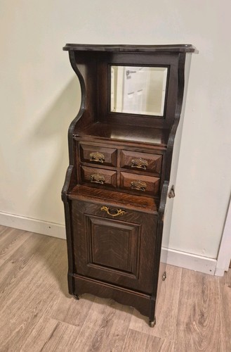 Antique c1900 quartered oak - antique,