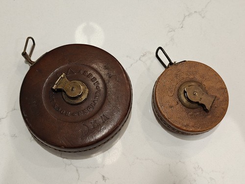 Vintage tape measures - x2,