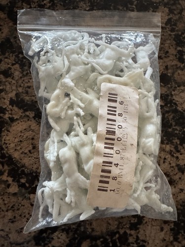 White plastic toy - plastic, bulk
