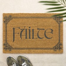 Fáilte Doormat Irish Gaelic