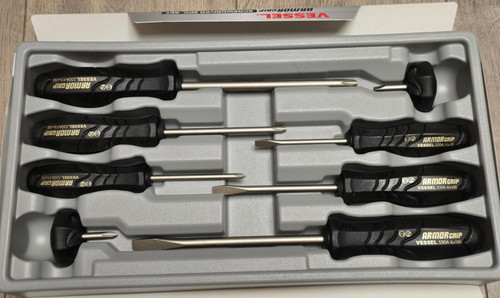 Vessel 8pc armor grip jis - 8pc,