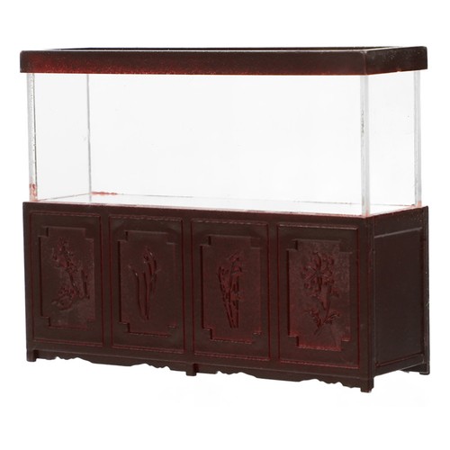 Fish tank model miniature - miniature,