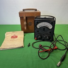 UNIVERSAL AVOMETER Model 7 -untested Leather Boxed