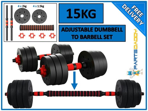 15kg dumbbells barbell set - dumbbells,