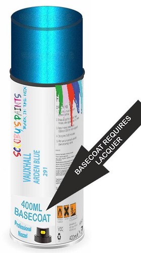 Basecoat aerosol for - aerosol, vauxhall