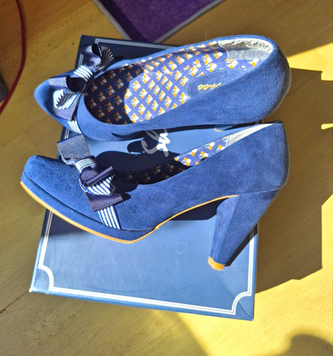 Ruby shoo blue faux - ruby,