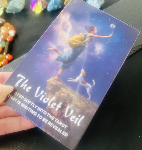 The violet veil tarot card - veil,