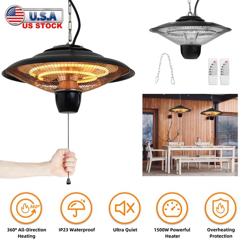Electric hanging patio heater - electric,
