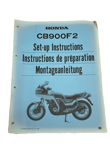 Honda cb900 set up - honda,