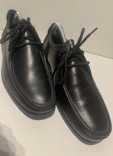 Bally black leather - , lace