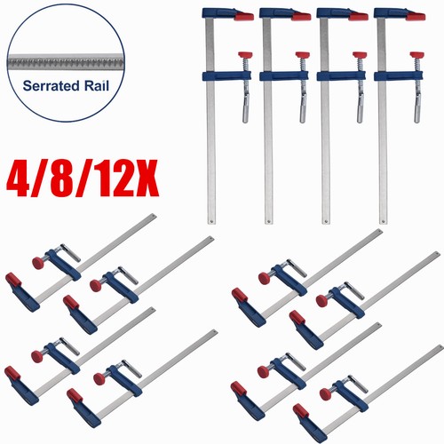 12set clamps adjustable - 4/8/12set, f-clamps