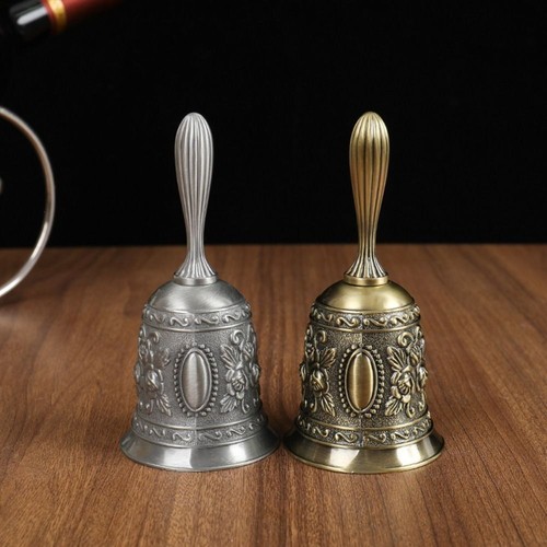 Metal hand ring bell embossing - ring,