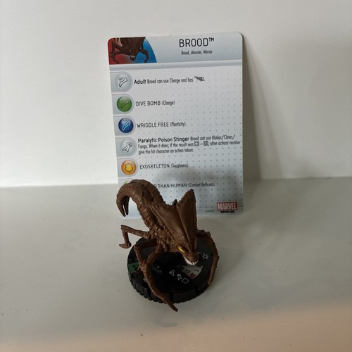 Marvel heroclix brood 027 - marvel,