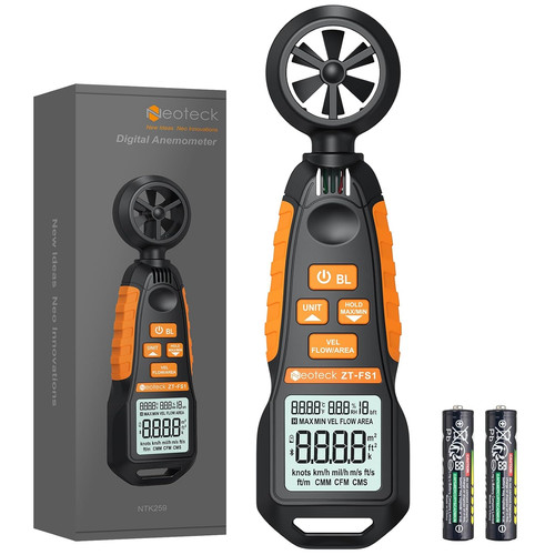 Neoteck anemometer handheld - anemometer,