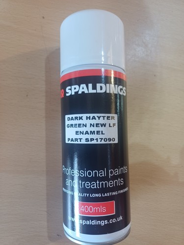 Hayter green spray paint - green,