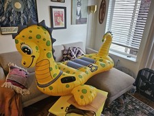 Sand N Sun (Intex Wet Set) Sea Horse Ride-on Pool Float Toy Inflatable Used