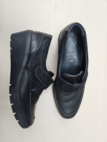Fly flot leather - leather, slip