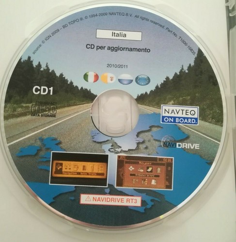 Rt3 navigation italy - rt3, cd