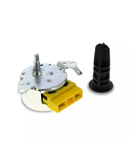 Motor and transmission shaft - and,