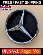 Mercedes Benz Emblem Chrome Grill  Badge GLE GLS GLC W253 W166 13-19 20.5cm🇬🇧