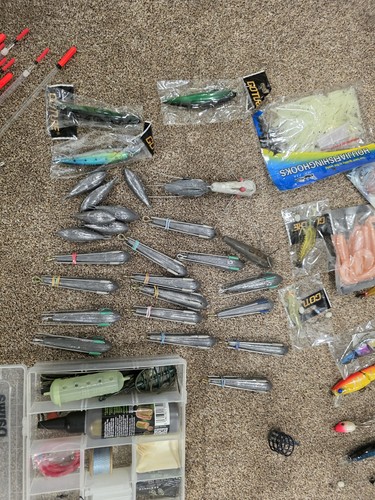 Fishing equipment job lot - fishing,