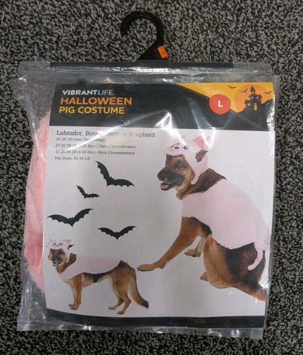 Dog halloween pink pig - dog, costume