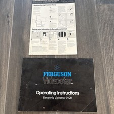 Ferguson Videostar 3V29 video