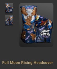 Scotty Cameron Halloween Full Moon Rising Blade Putter Headcover
