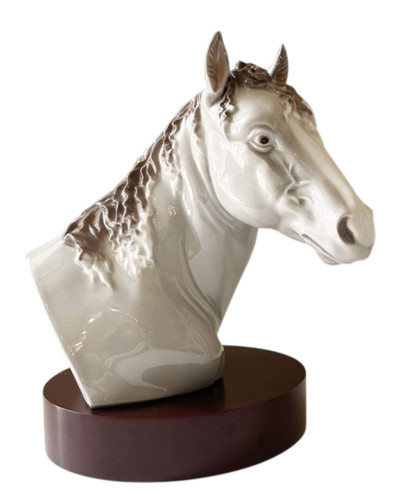 Lladro derby winne horse - winne,