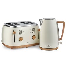 Kettle & Toaster Set Cream