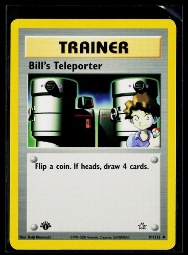Bill teleporter 1st edition - bill's,
