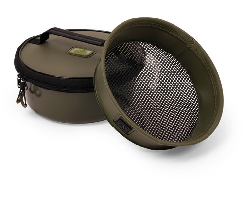 Korum groundbait bowl riddle - groundbait,