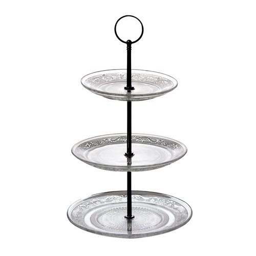 Tier glass cake stand - 3,