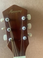 Beautiful HARMONY 6 String. May Be Sovereign. Mahogany