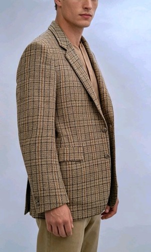 Tweed blazer jacket - tweed,