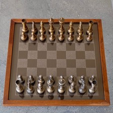 Vintage Metal Staunton Style