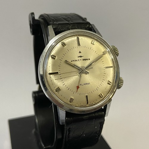 Vintage jaquet droz mens - mens, alarm
