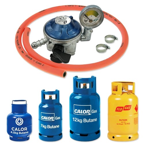 Gas bottle regulator level - gas,
