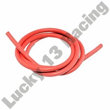 Red motorcycle Silicone HT Ignition Coil Lead 7mm X 1m motorbike cable cord