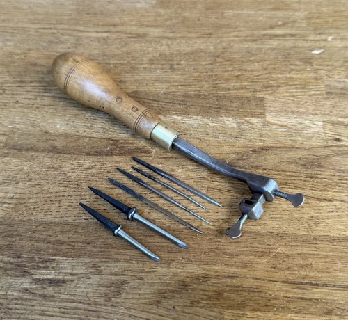 Vintage unusual leatherworking - unusual,