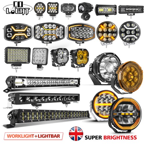 Car led work light bar - light, flood