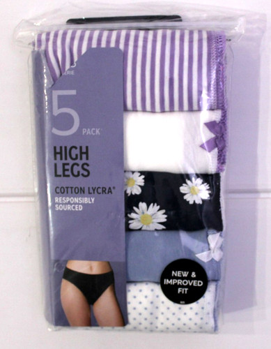 Ladies 5 pack cotton - &,