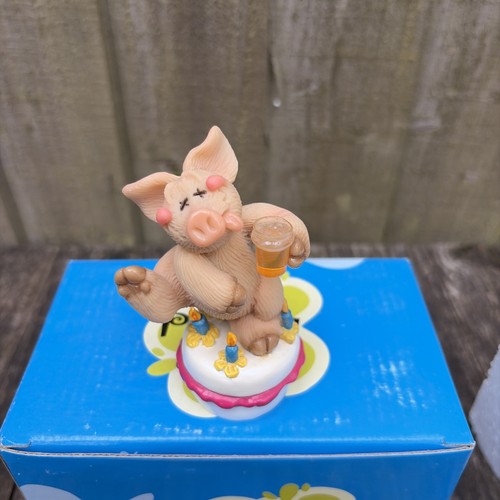 Vintage piggin pigs bladdered - piggin,