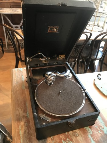 Hmv 102c portable gramophone - 102c,